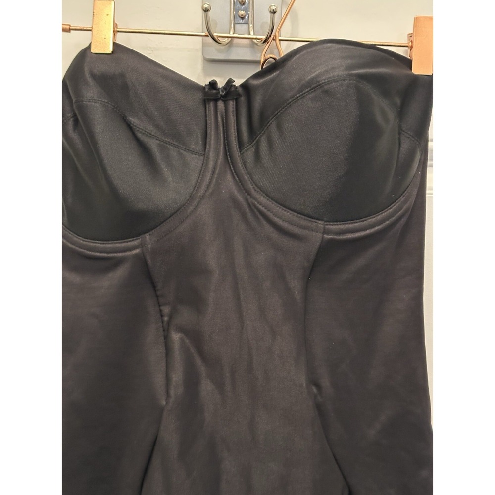 Miraclesuit Women's Extra Firm Tummy Control ‎ Black Size 42C Strapless #N4859 - Picture 2 of 6